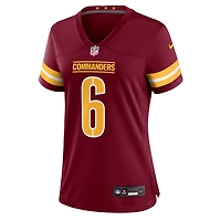 Women's Nike Noah Igbinoghene  Burgundy Washington Commanders Team Game Jersey
