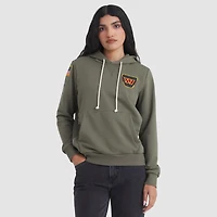Sweat à capuche Nike Olive Washington Commanders 2025 Salute to Service Sideline Standard Issue Dri-FIT pour femme