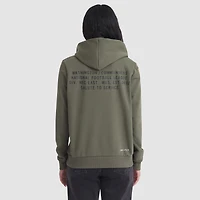 Sweat à capuche Nike Olive Washington Commanders 2025 Salute to Service Sideline Standard Issue Dri-FIT pour femme