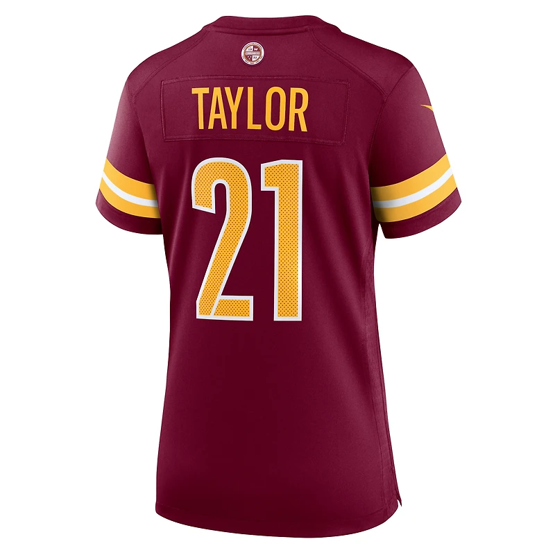 Maillot de match joueur retraité Nike Sean Taylor bordeaux Washington Commanders pour femme