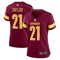 Maillot de match joueur retraité Nike Sean Taylor bordeaux Washington Commanders pour femme