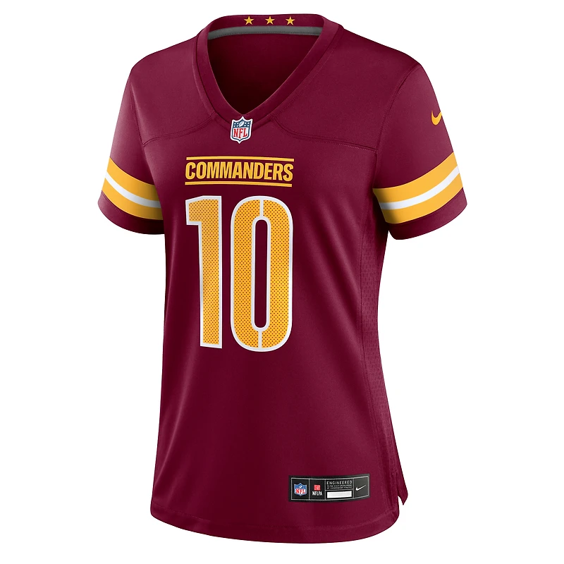 Maillot de match Nike Tress Way Bordeaux pour femme des Washington Commanders