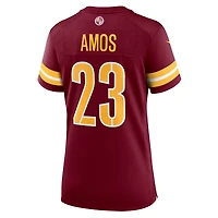 Women's Nike Trey Amos  Burgundy Washington Commanders Team Game Jersey