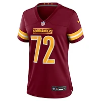 Women's Nike Viliami Fehoko Jr.  Burgundy Washington Commanders Team Game Jersey