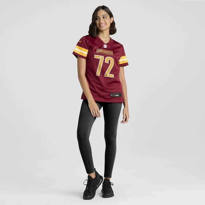 Women's Nike Viliami Fehoko Jr.  Burgundy Washington Commanders Team Game Jersey