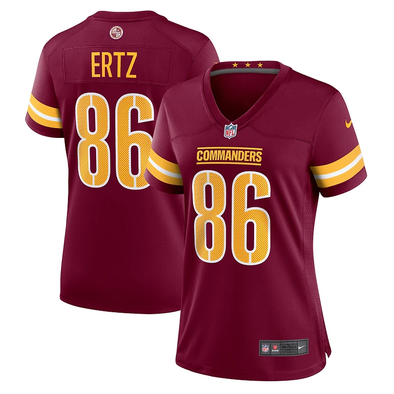 Women's Nike Zach Ertz Burgundy Washington Commanders Game Jersey