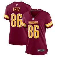 Women's Nike Zach Ertz  Burgundy Washington Commanders Game Jersey