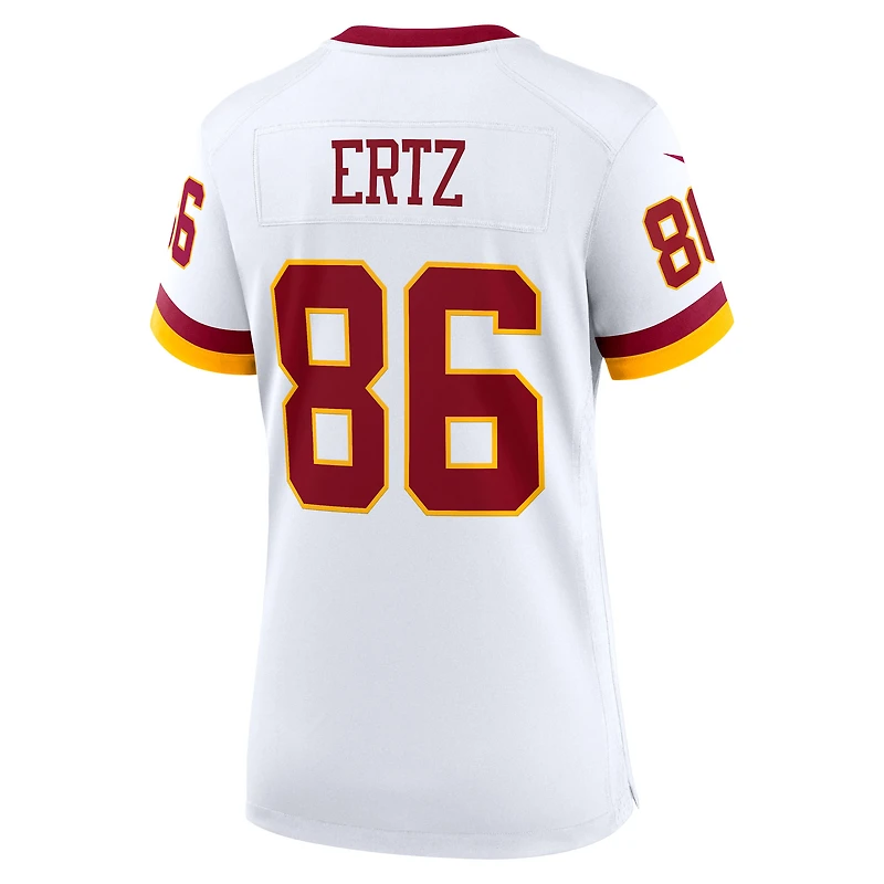 Maillot Nike Zach Ertz blanc pour femme des Washington Commanders, édition Super Bowl