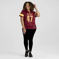 Women's Nike Zane Gonzalez  Burgundy Washington Commanders Team Game Jersey