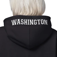 Women's Starter  Black Washington Commanders 4th Down Full-Zip Hoodie