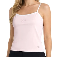 Débardeur Starter rose pastel Washington Commanders pour femme