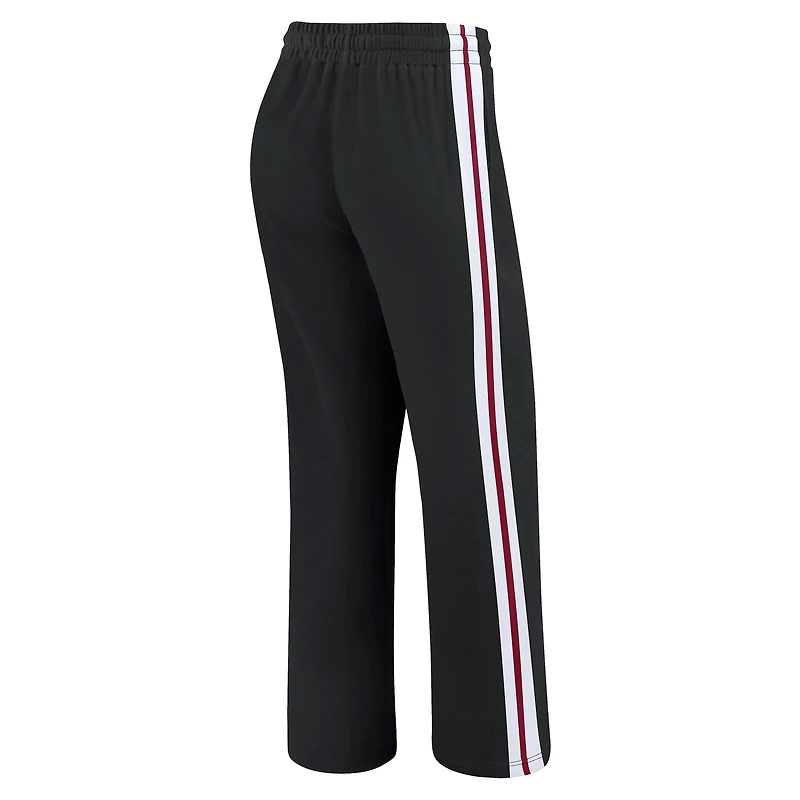 Pantalon droit color-block Washington Commanders noir pour femme WEAR by Erin Andrews