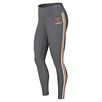 Women's WEAR by Erin Andrews Charcoal Washington Commanders Color Block Leggings