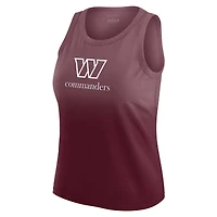 Débardeur bordeaux ombré Washington Commanders pour femme WEAR by Erin Andrews x Gracie Hunt