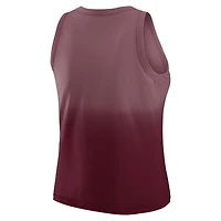 Débardeur bordeaux ombré Washington Commanders pour femme WEAR by Erin Andrews x Gracie Hunt
