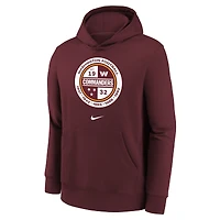 Youth Burgundy Washington Commanders - Alternate Logo Sweat à capuche épais