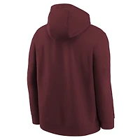 Youth Burgundy Washington Commanders - Alternate Logo Pullover Hoodie