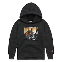 Sweat à capuche Youth Homage Charcoal Washington Commanders Gradient Helmet Tri-Blend
