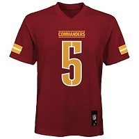 Youth Jayden Daniels Burgundy Washington Commanders Replica Player Jersey