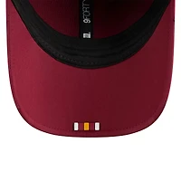 Casquette ajustable 9FORTY bordeaux New Era pour jeunes Washington Commanders 2025 Sideline