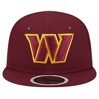 Casquette ajustée Washington Commanders Main 59FIFTY bordeaux New Era pour jeunes