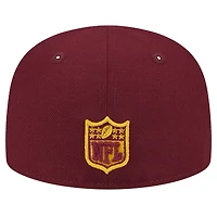Youth New Era Burgundy Washington Commanders  Main 59FIFTY Fitted Hat