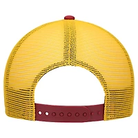 Youth New Era  White/Burgundy Washington Commanders Streak 9FORTY A-Frame Adjustable Hat