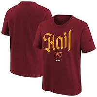 Youth Nike  Burgundy Washington Commanders Hail T-Shirt