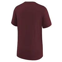 T-shirt Nike bordeaux Washington Commanders Team Athletic Performance pour jeune