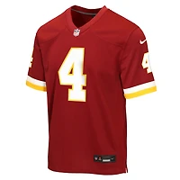 Youth Nike Frankie Luvu Burgundy Washington Commanders Game Jersey