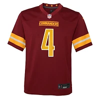 Youth Nike Frankie Luvu Burgundy Washington Commanders Team Game Jersey