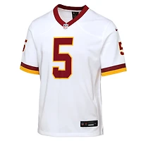 Youth Nike Jayden Daniels White Washington Commanders Game Super Bowl Era Jersey