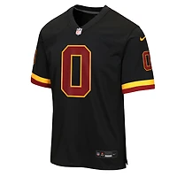 Youth Nike Mike Sainristil Black Washington Commanders Hail Raiser Alternate Game Jersey