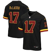 Maillot alternatif Nike Terry McLaurin noir pour jeunes des Washington Commanders, Hail Raiser