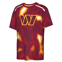 T-shirt Dri-Tek bordeaux pour jeunes des Washington Commanders