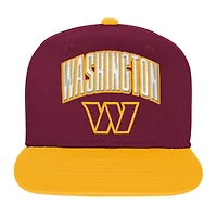 Youth Outerstuff  Burgundy Washington Commanders Essentials Snapback Hat