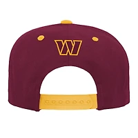 Casquette snapback dégradée bordeaux Youth Outerstuff Washington Commanders Team