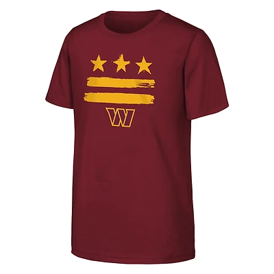 Youth Outerstuff Burgundy Washington Commanders Team Spirit T-Shirt