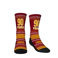 Chaussettes Rock Em pour jeunes Washington Commanders 90e anniversaire Crew Chaussettes