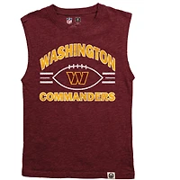 Débardeur Wes & Willy Heather Burgundy Washington Commanders pour jeunes