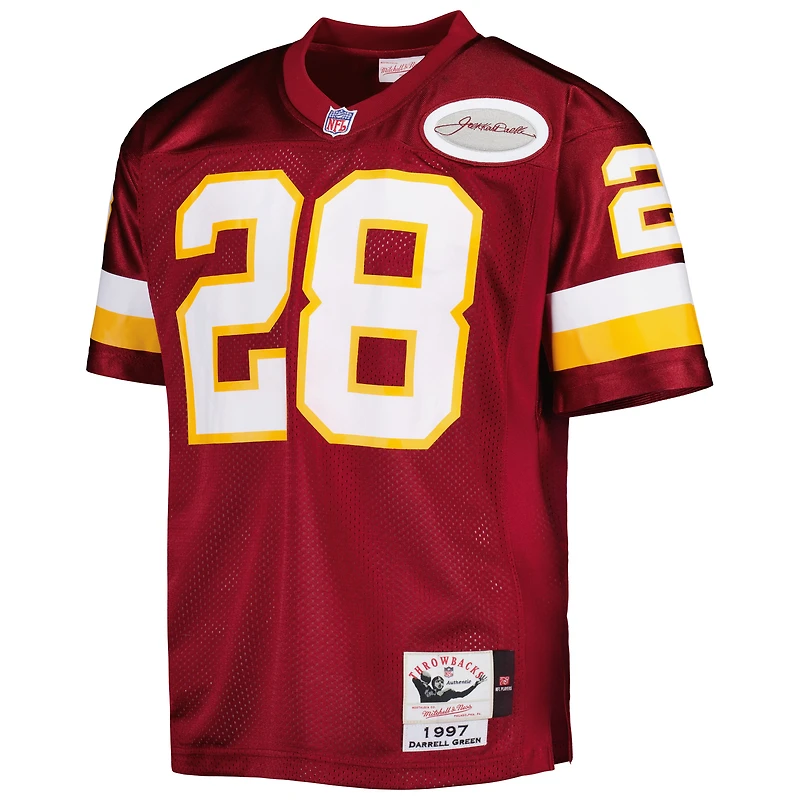 Men's Mitchell & Ness Darrell Green Burgundy Washington Football Team 1997 Authentic Throwback Retired Player Jersey