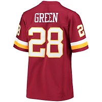 Maillot de joueur réplique Mitchell & Ness Darrell vert bordeaux Washington Football Team Legacy pour femme