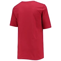 T-shirt de l'équipe football bourgogne Washington pour jeunes victoires consécutives