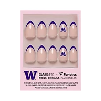 Kit manucure Glamnetic x Fanatics Washington Huskies
