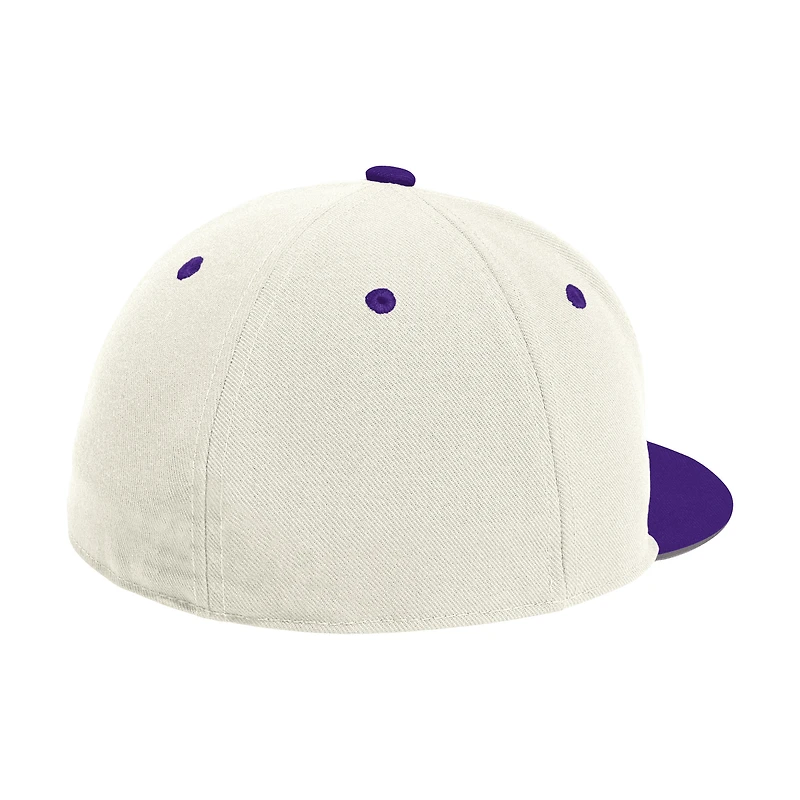 Casquette de baseball ajustée On-Field des Washington Huskies couleur crème adidas pour homme