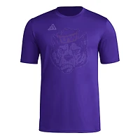 Men's adidas  Purple Washington Huskies Locker Local Impression AEROREADY T-Shirt