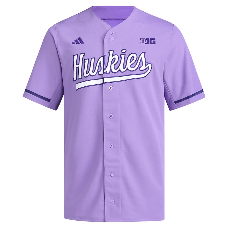 Maillot de baseball réplique violet des Washington Huskies adidas pour homme