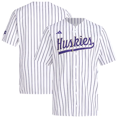 Men's adidas  White Washington Huskies Replica Baseball Jersey