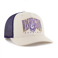 Men's '47  Natural Washington Huskies Drawbridge Trucker Adjustable Hat