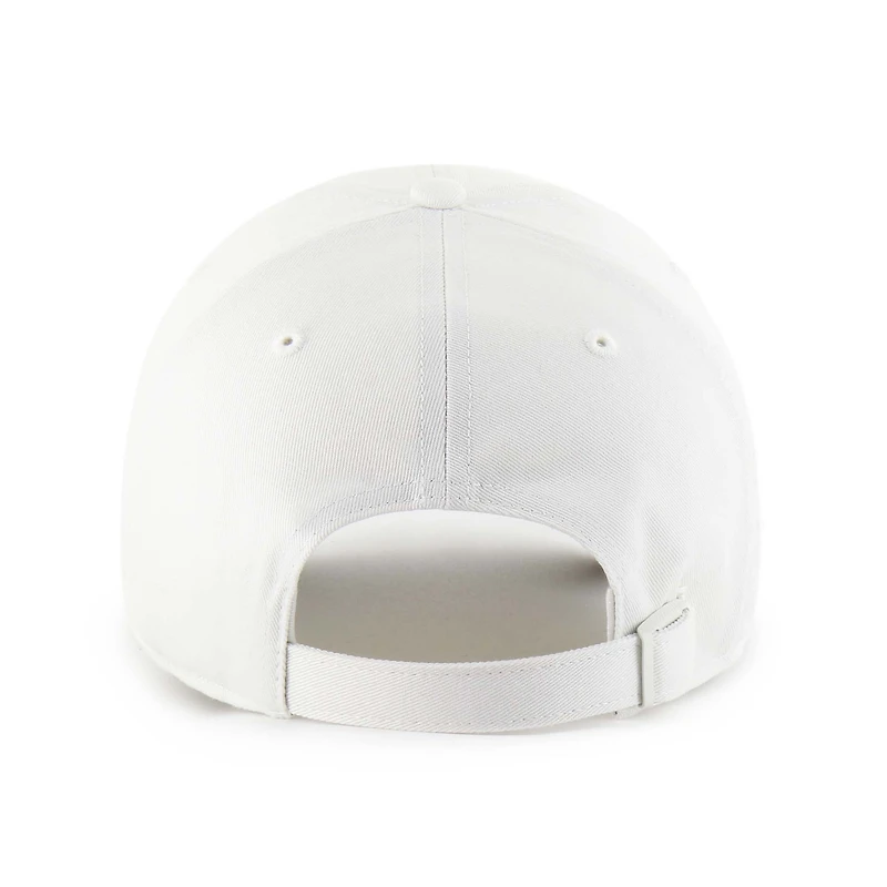 Men's '47 White Washington Huskies Contemporary Basics Foundation Clean Up Adjustable Hat